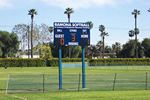 Softball Scoreboard. Ramona H.S. Riverside, Ca
