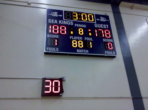 Scoreboard Installation