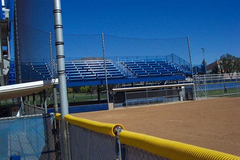 Custom Netting Backstop. U.C.R. Riverside, Ca