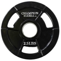 Picture of Champion Barbell Rubber Coated Olympic Grip Plate
